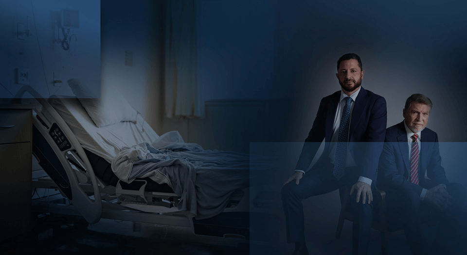 Adrian Vega y Kent Buckingham, abogados de negligencia médica